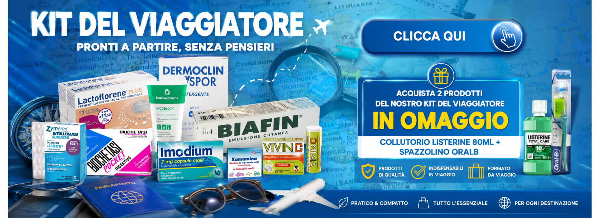 kit del viaggiatore