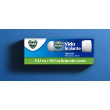 VICKS INALANTE*rinol 1 bastoncino nasale 415,4 mg + 415,4 mg VICKS INALANTE*rinol 1 bastoncino nasale 415,4 mg + 415,4 mg