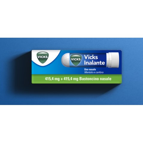 VICKS INALANTE*rinol 1 bastoncino nasale 415,4 mg + 415,4 mg