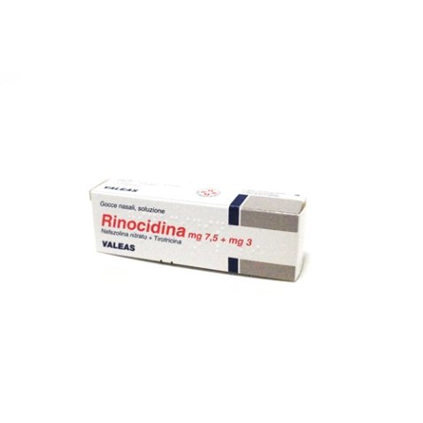 RINOCIDINA*gocce nasali 15 ml 7,5 mg + 3 mg