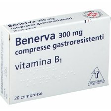 BENERVA*20 cpr gastrores 300 mg