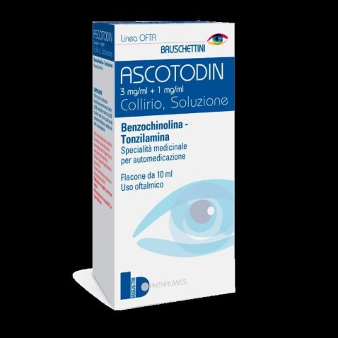 ASCOTODIN*collirio 3 mg/ml + 1 mg/ml 10 ml ASCOTODIN*collirio 3 mg/ml + 1 mg/ml 10 ml