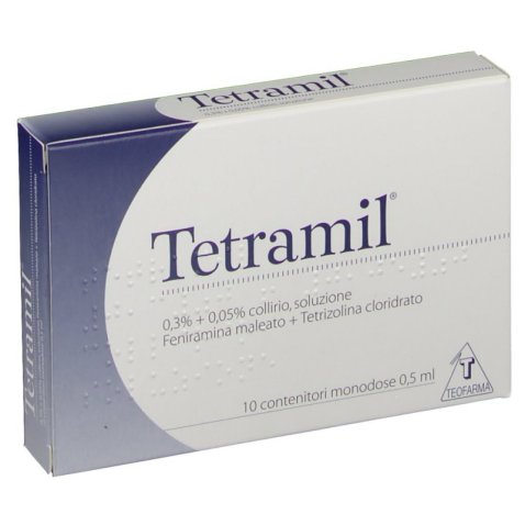 TETRAMIL*10 monod collirio 0,5 ml 0,3% + 0,05% TETRAMIL*10 monod collirio 0,5 ml 0,3% + 0,05%