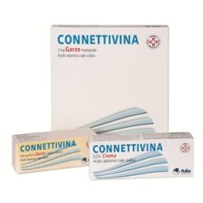CONNETTIVINA*10 garze 2 mg 10 cm x 10 cm CONNETTIVINA*10 garze 2 mg 10 cm x 10 cm