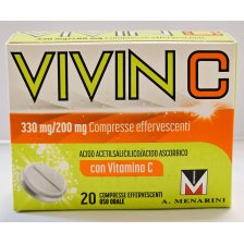 VIVIN C*20 cpr eff 330 mg + 200 mg