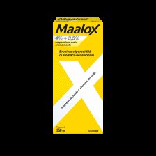 MAALOX*orale sosp 250 ml 4% + 3,5% aroma menta