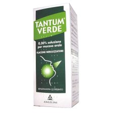 TANTUM VERDE*soluz mucosa orale 15 ml 0,3% TANTUM VERDE*soluz mucosa orale 15 ml 0,3%