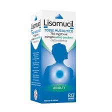 LISOMUCIL TOSSE MUCOLITICO*AD scir 200 ml 750 mg/15 ml senzazucchero