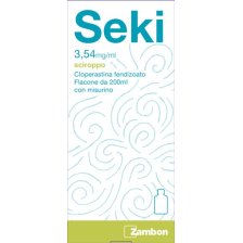 SEKI*scir 200 ml 3,54 mg/ml con bicchiere dosatore SEKI*scir 200 ml 3,54 mg/ml con bicchiere dosatore