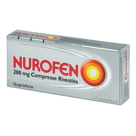 NUROFEN*12 cpr riv 200 mg NUROFEN*12 cpr riv 200 mg