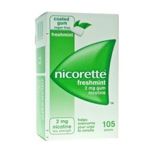 NICORETTE*105 gomme mast 2 mg menta forte