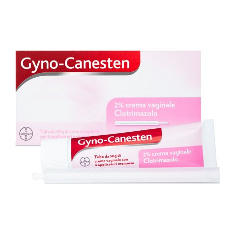 GYNOCANESTEN*crema vag 30 g 2% + 6 applicatori monouso GYNOCANESTEN*crema vag 30 g 2% + 6 applicatori monouso