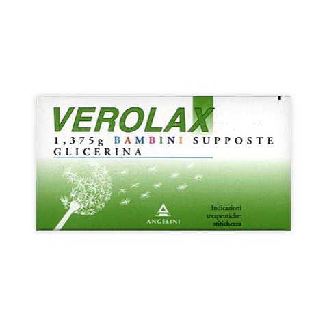 VEROLAX*BB 18 supp 1,375 g