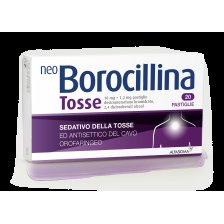 NEOBOROCILLINA TOSSE*20 pastiglie 10 mg + 1,2 mg