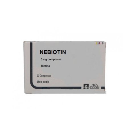 NEBIOTIN*30 cpr 5 mg NEBIOTIN*30 cpr 5 mg