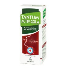 TANTUM VERDE GOLA*spray mucosa orale 15 ml 250 mg/100 ml TANTUM VERDE GOLA*spray mucosa orale 15 ml 250 mg/100 ml