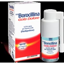 NEOBOROCILLINA GOLA DOLORE*1 flaconcino spray 15 ml 37,5 mgmenta