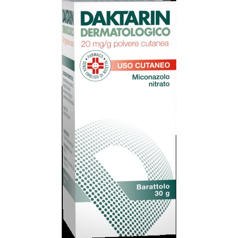 DAKTARIN*polv cutanea 30 g 20 mg/g DAKTARIN*polv cutanea 30 g 20 mg/g