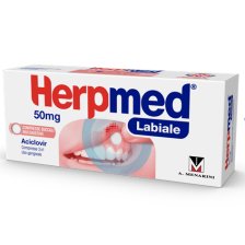 HERPMED LABIALE*2 cpr buccali 50 mg