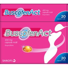 BUSCOFENACT*20 cps molli 400 mg
