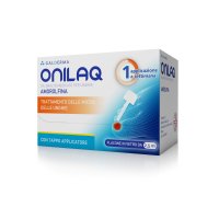 ONILAQ*smalto unghie 1 flacone vetro 2,5 ml 5% con tappo applicatore e con accessori