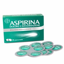 ASPIRINA DOLORE E INFIAMMAZIONE*20 cpr riv 500 mg