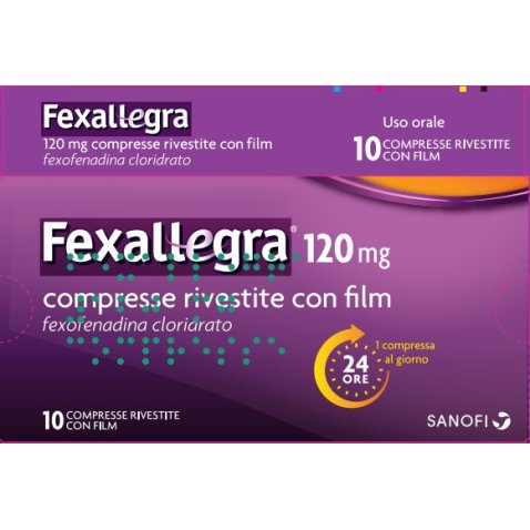 FEXALLEGRA*10 cpr riv 120 mg