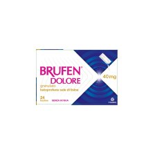 BRUFEN DOLORE*orale grat 24 bust 40 mg