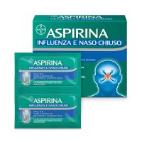 ASPIRINA INFLUENZA E NASO CHIUSO*orale 10 bust 500 mg + 30 mg