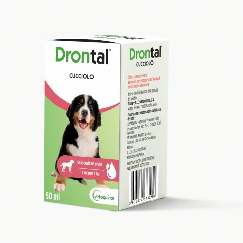 DRONTAL CUCCIOLO*orale sosp 1 flacone 50 ml