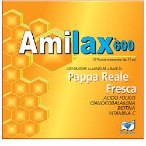AMILAX 600 10 FLACONCINI 10 ML AMILAX 600 10 FLACONCINI 10 ML