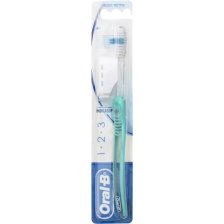 ORALB 123 INDICATOR SPAZZOLINO MANUALE SETOLE 40 MEDIE