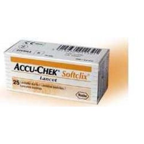LANCETTE PUNGIDITO ACCU-CHEK SOFTCLIX 25 PEZZI LANCETTE PUNGIDITO ACCU-CHEK SOFTCLIX 25 PEZZI