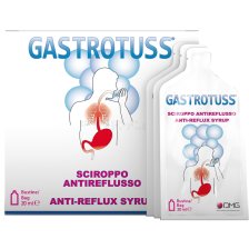 SCIROPPO ANTIREFLUSSO GASTROTUSS 25 BUSTINE MONODOSE 20 ML SCIROPPO ANTIREFLUSSO GASTROTUSS 25 BUSTINE MONODOSE 20 ML