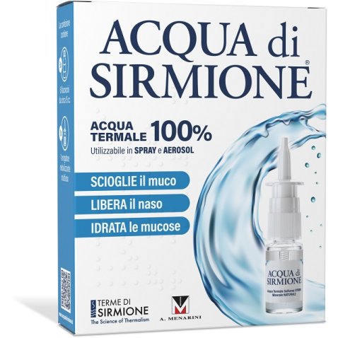 ACQUA SIRMIONE MINERALE NATURALE 6 FIALE 15 ML