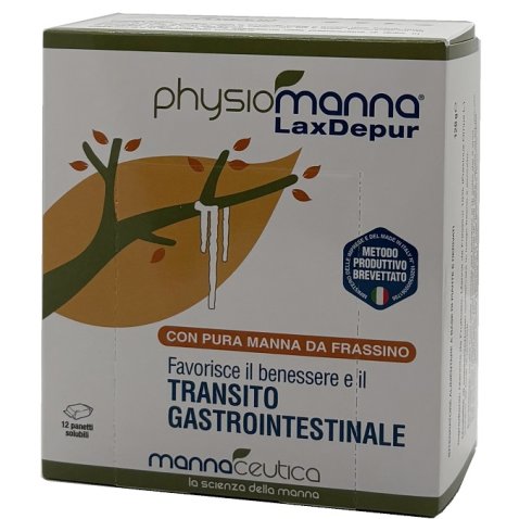 PHYSIOMANNA LAXDEPUR MANNITE DUFOUR 12 PANETTI SOLUBILI DA 10 G