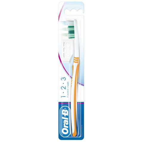 ORALB 123 CLASSIC CARE SPAZZOLINO MANUALE ORALB 123 CLASSIC CARE SPAZZOLINO MANUALE