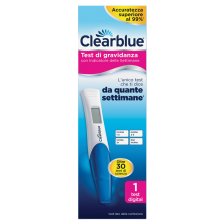 TEST DI GRAVIDANZA CLEARBLUE CON INDICATORE DELLE SETTIMANE1 PEZZO TEST DI GRAVIDANZA CLEARBLUE CON INDICATORE DELLE SETTIMANE1 PEZZO