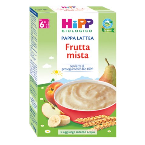 HIPP BIO PAPPA LATTEA FRUTTA MISTA 250 G HIPP BIO PAPPA LATTEA FRUTTA MISTA 250 G