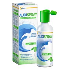 SOLUZIONE DI ACQUA DI MARE IPERTONICA AUDISPRAY ADULT IGIENEORECCHIO SPRAY SENZA GAS 50 ML