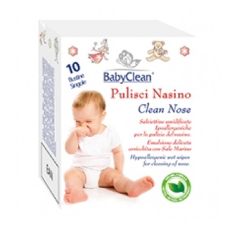 BABY CLEAN PULISCI NASINO 10 PEZZI BABY CLEAN PULISCI NASINO 10 PEZZI
