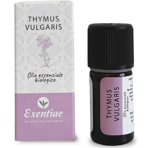 EXENTIAE OLIO ESSENZIALE THYMUS VULGARIS SICILIA BIO 5 ML EXENTIAE OLIO ESSENZIALE THYMUS VULGARIS SICILIA BIO 5 ML