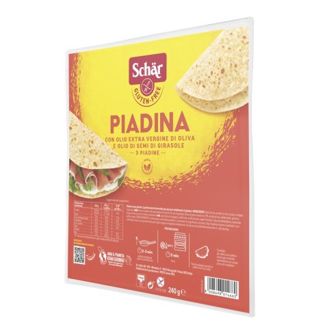 SCHAR PIADINA 3 PEZZI DA 80 G SCHAR PIADINA 3 PEZZI DA 80 G
