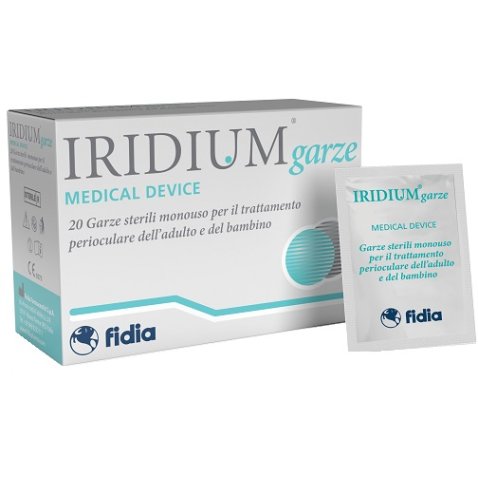 IRIDIUM GARZA OCULARE MEDICATA IN TESSUTO NON TESSUTO 20 PEZZI IRIDIUM GARZA OCULARE MEDICATA IN TESSUTO NON TESSUTO 20 PEZZI