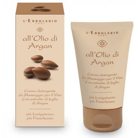 ARGAN CREMA DETERGENTE DA MASSAGGIO VISO 125 ML ARGAN CREMA DETERGENTE DA MASSAGGIO VISO 125 ML
