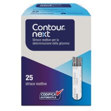 STRISCE MISURAZIONE GLICEMIA CONTOUR NEXT 25 PEZZI