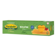 FARABELLA BUCATINI PASTA SENZA GLUTINE 250 G FARABELLA BUCATINI PASTA SENZA GLUTINE 250 G