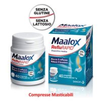 MAALOX REFLURAPID 40 COMPRESSE MASTICABILI