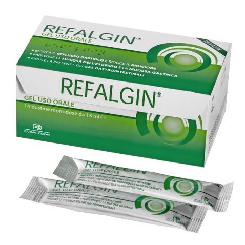 REFALGIN GEL OROSOLUBILE ANTIREFLUSSO 14 BUSTINE 15 ML