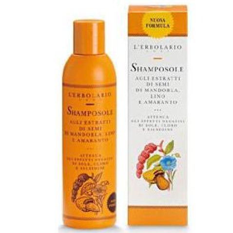 SHAMPOSOLE ESTRATTI SEMI MANDORLA/LINO/AMARANTO 200 ML